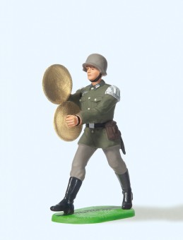 Preiser 56091 Musiker im Marsch, mit Becken 