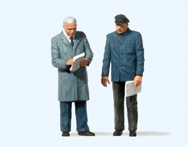 Preiser 57115 Lkw-Fahrer stehend. Lagerist 