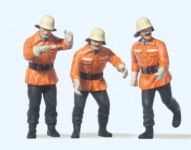 Preiser 57563 Feuerwehrmänner im Einsatz. BRD. Um 1985 