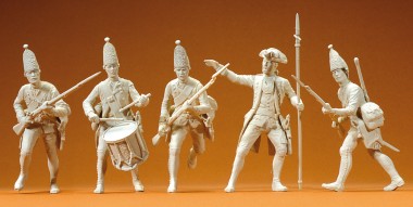 Preiser 57810 Preußen 1756. Offizier und Mannschaft 