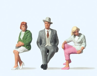 Preiser 63061 Sitzende Personen 