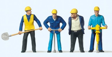 Preiser 63065 Gleisbauarbeiter 