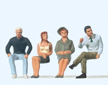 Preiser 63074 Sitzende Personen 