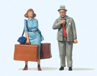 Preiser 63086 Stehende Reisende 