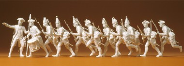 Preiser 63851 Preußen 1756. Offizier und Mannschaft, 