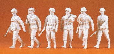 Preiser 64004 Vorgehende Infanterie. DR 1939-45 