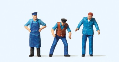 Preiser 65311 Güterbodenpersonal 