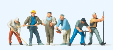 Preiser 65331 Bauarbeiter 