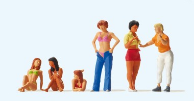 Preiser 65358 Frauen am Campingplatz 