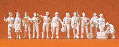 Preiser 72502 Piloten, Bodenpersonal. U.S. Air Force 