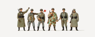 Preiser 72532 Feldgendarmen. Wachposten. Deutsches 