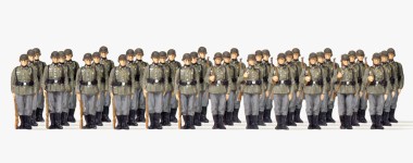 Preiser 72533 Infanterie angetreten. Deutsches Reich 