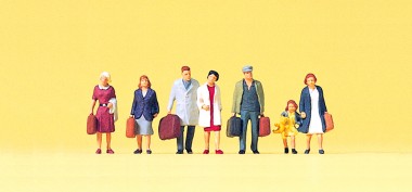 Preiser 75036 Gehende Reisende 