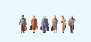 Preiser 75048 Gehende Reisende. Epoche III 