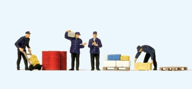 Preiser 75050 Güterbodenpersonal 