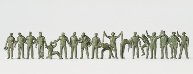 Preiser 77100 Bundeswehr/Nato. Piloten. Bodenpersonal 