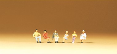 Preiser 79013 Sitzende Personen 