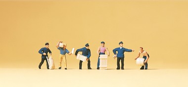 Preiser 79016 Güterbodenpersonal 