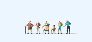 Preiser 79069 Familie Krause im Allgäu 