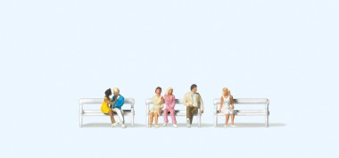 Preiser 79092 Sitzende Paare 