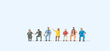 Preiser 79152 Bus- und Straßenbahnpersonal 