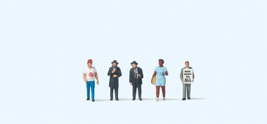 Preiser 79164 Amerikanische Straßenszenen 