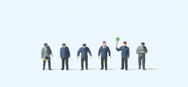 Preiser 79224 Bahnpersonal DB. Frühe Epoche III 