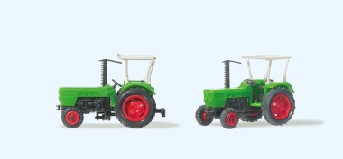 Preiser 79506 Ackerschlepper Deutz D 6206. 2 Stück 