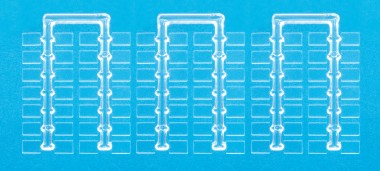 Preiser 97000 Sockel, glasklar 10 x 7 mm 