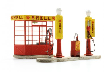 Artitec 14.182 Bausatz - Tankstelle Shell 