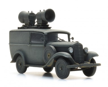 Artitec 1720031 Bausatz - Opel P4 Lautsprecherwagen 