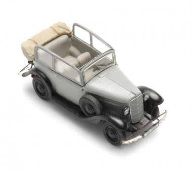 Artitec 312.047 Opel P4 Dach offen, grau 