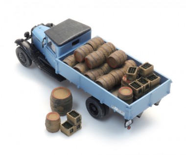 Artitec 316.135 LKW-Ladung Bierfässer aus Holz 