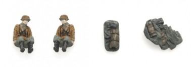 Artitec 387.252 WM Kettenkradbesatz. (2 Fig) + Bepackun 