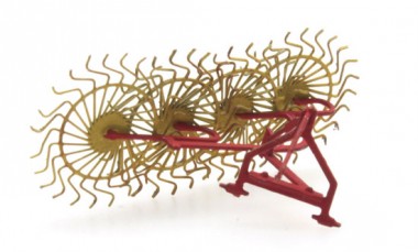 Artitec 387.280 Heuwender, rot-gelb 