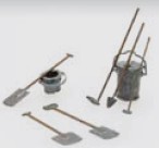 Artitec 387.282 Gartenwerkzeuge 