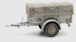 Artitec 387.326 NL Aanhanger polynorm 1 ton UNIFIL 