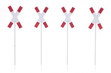 Artitec 387.360 Deutsche Bahn Andreaskreuze 1961> 4 stü 