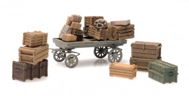 Artitec 387.451 Bahnladegut: Stückgut mit Karren 