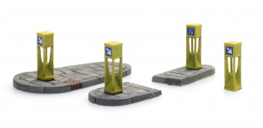 Artitec 387.457 Verkehrspoller (4x) und Verkehrsinseln  