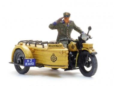 Artitec 387.485 ANWB Pannenhilfe Motorrad m. Beiwagen 