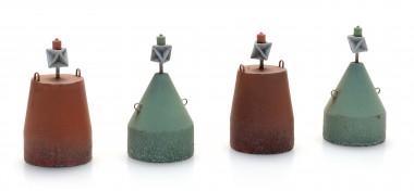 Artitec 387.495 Schifffahrtszeichen Tonnen (4x) klein W 