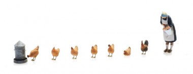 Artitec 387.514 Bäuerin mit Hühnern 
