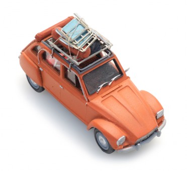 Artitec 387.553 Dachgepäckträger mit Urlaubsutensilien 