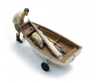 Artitec 387.582 Segelboot Optimist Anhänger 