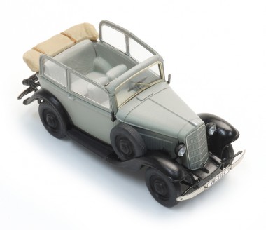 Artitec 387.647 Opel P4 Dach offen, grau 