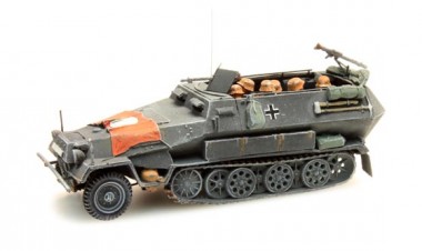 Artitec 387.73-S1 WM Sd. Kfz 251/1B Fahne grau 