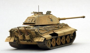 Artitec 387.75-YW WM Tiger II Porsche Zimmerit gelb 