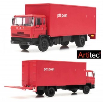 Artitec 487.051.05 DAF Kipp-Fahrerhaus Koffer-LKW, PTT Post 