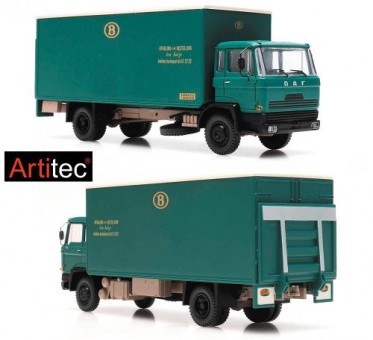 Artitec 487.051.07 DAF Kipp-Fahrerhaus Koffer-LKW, NMBS 